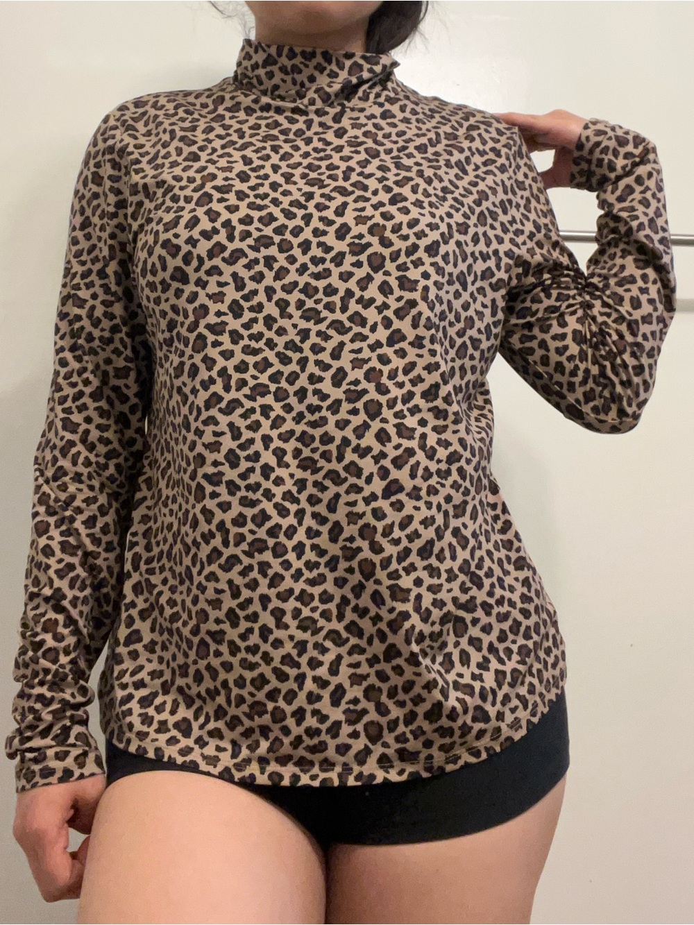 MY26 St. John Cheetah Print Top